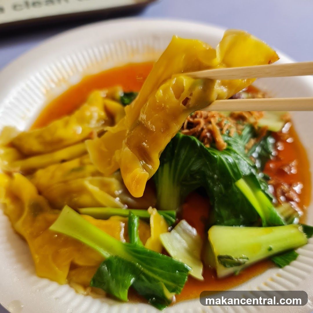 Dumplings with Bok Choy