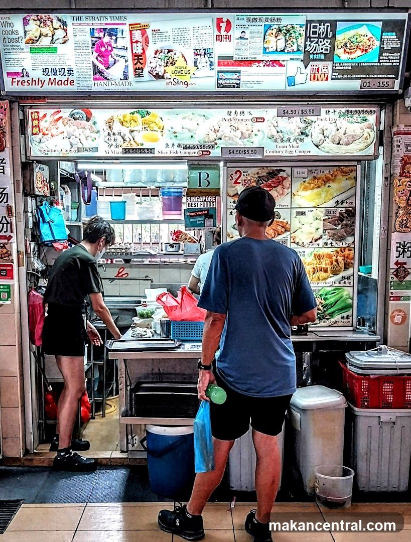 Food Stall with Menu