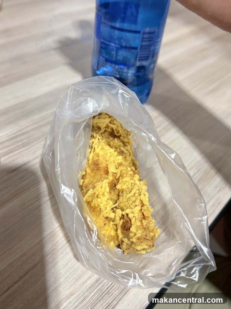 Fried Food in Plastic Bag