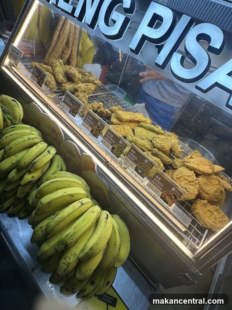 Fried Snacks and Bananas