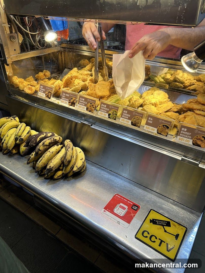 Fried Snacks Display