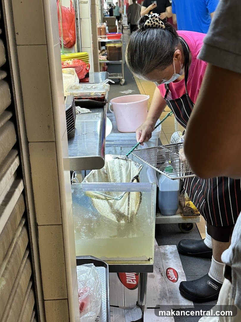 Food stall preparation