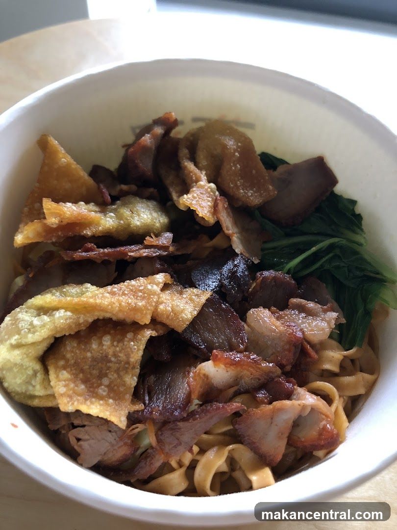 Noodles with Char Siu and Wontons