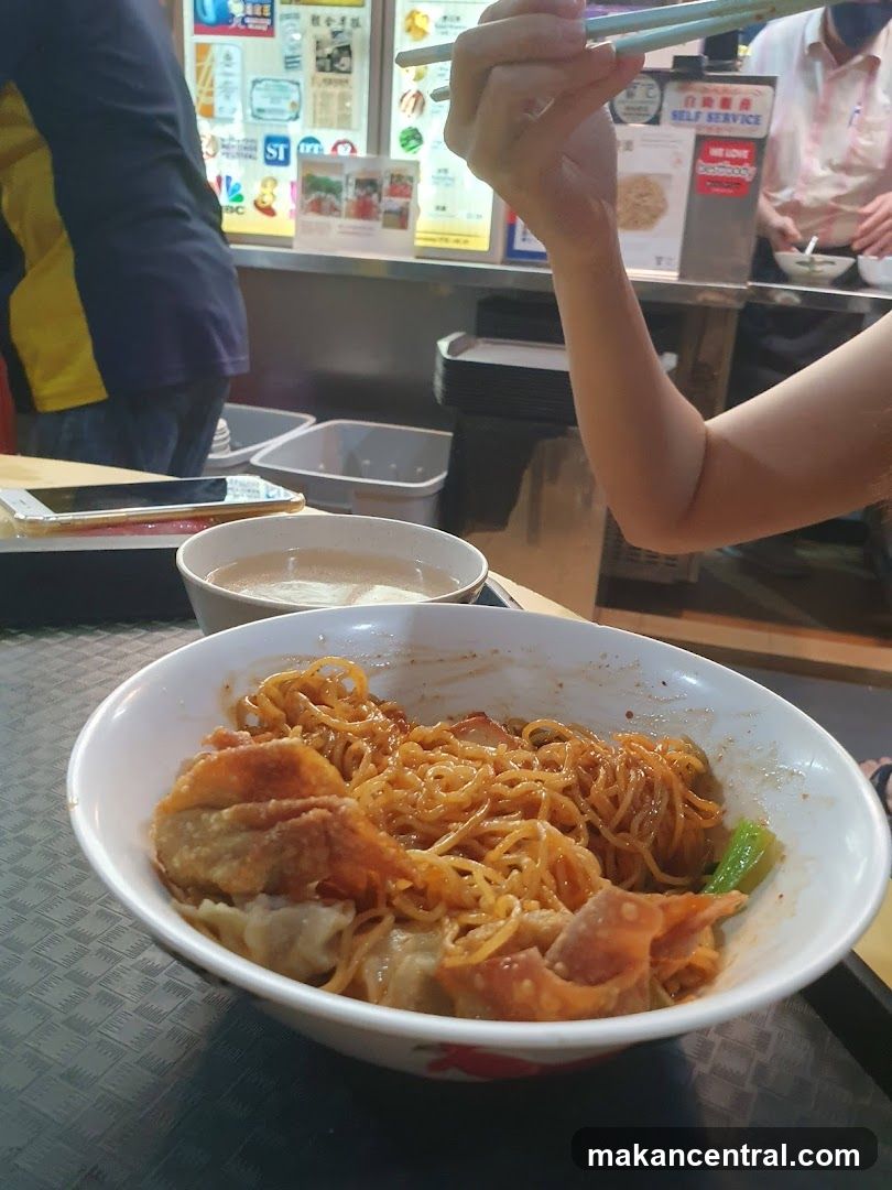 Noodles with Wontons