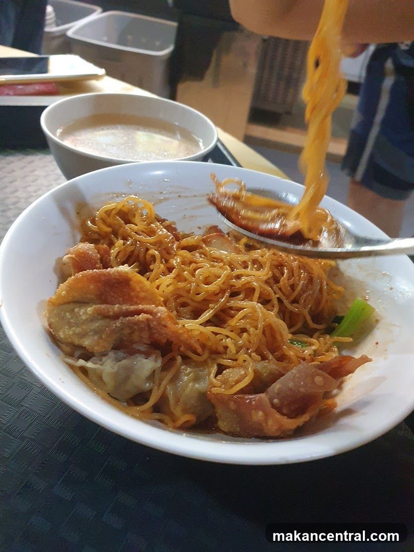 Noodles with Wontons