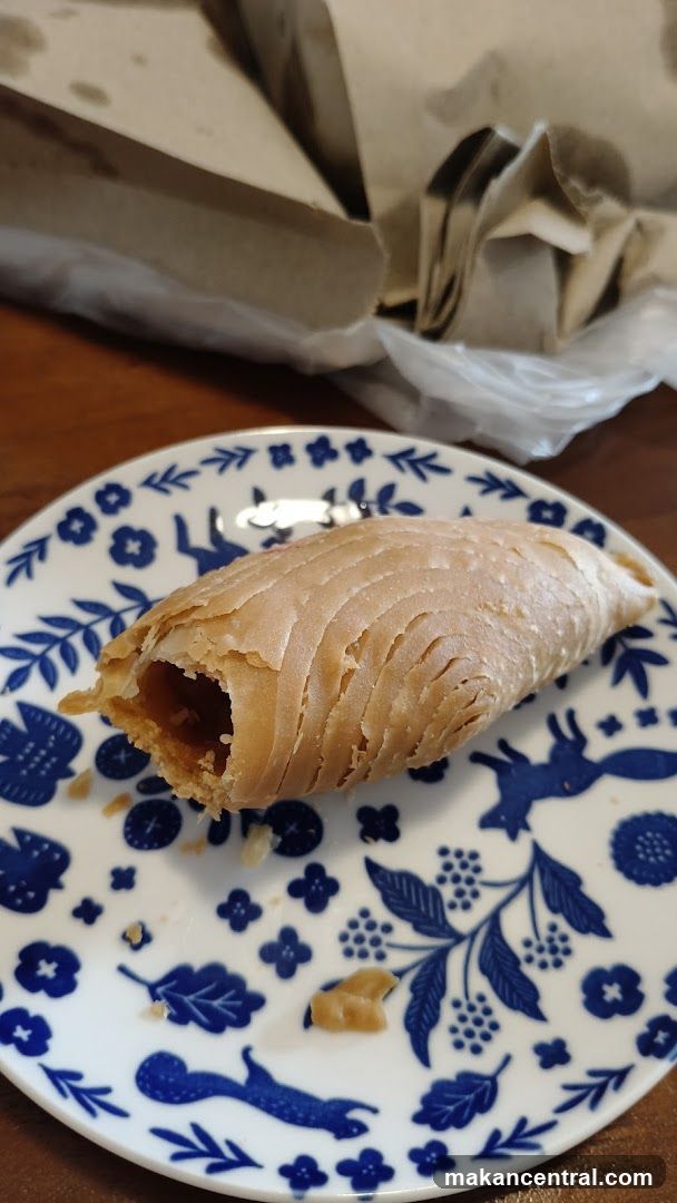 Pastry on a Decorative Plate