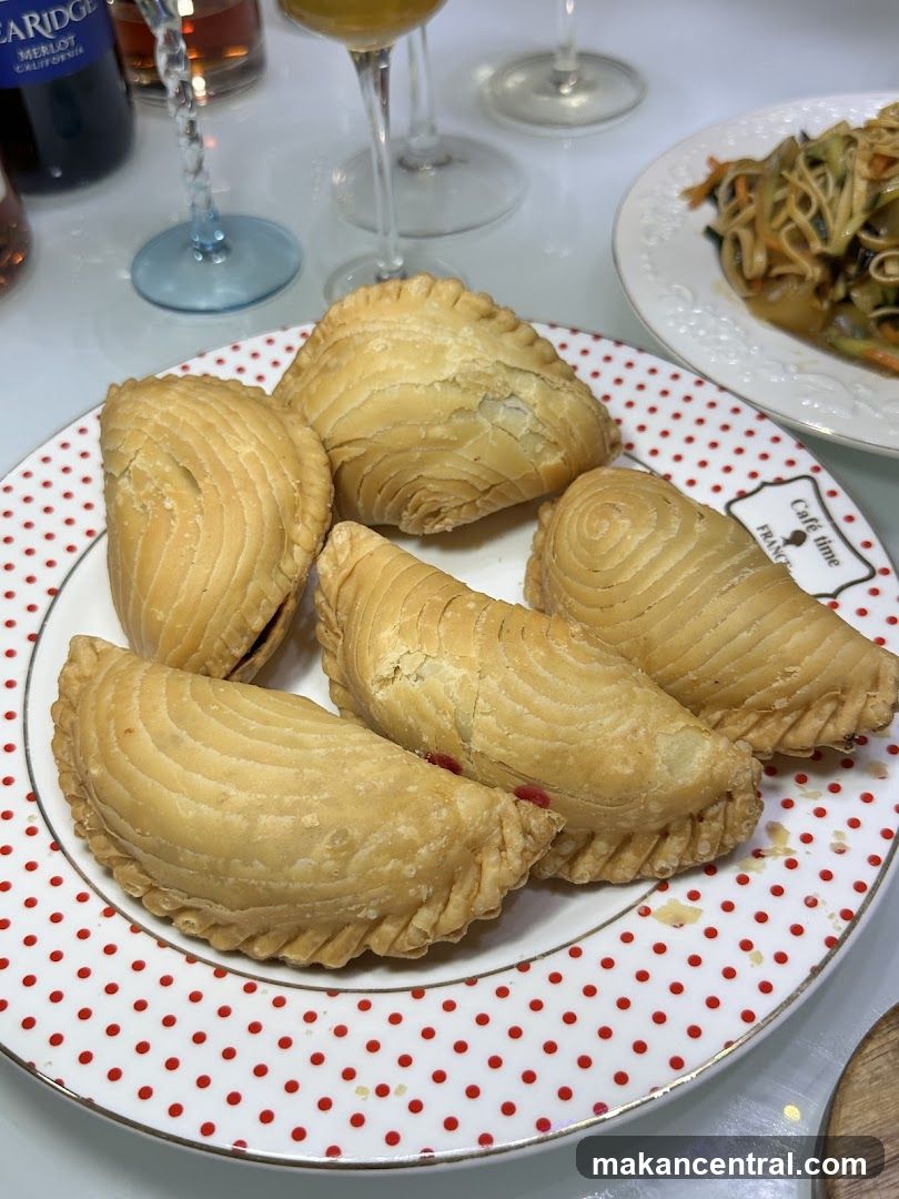 Curry Puffs and Noodles