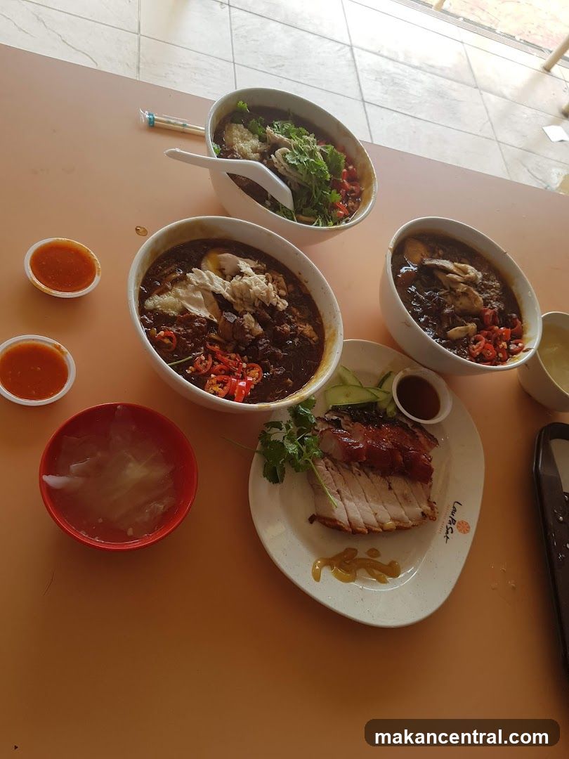 Table with food