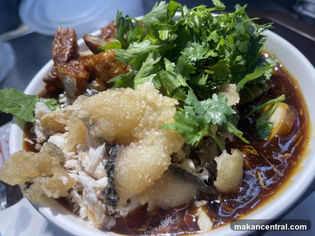 Fish dish with cilantro