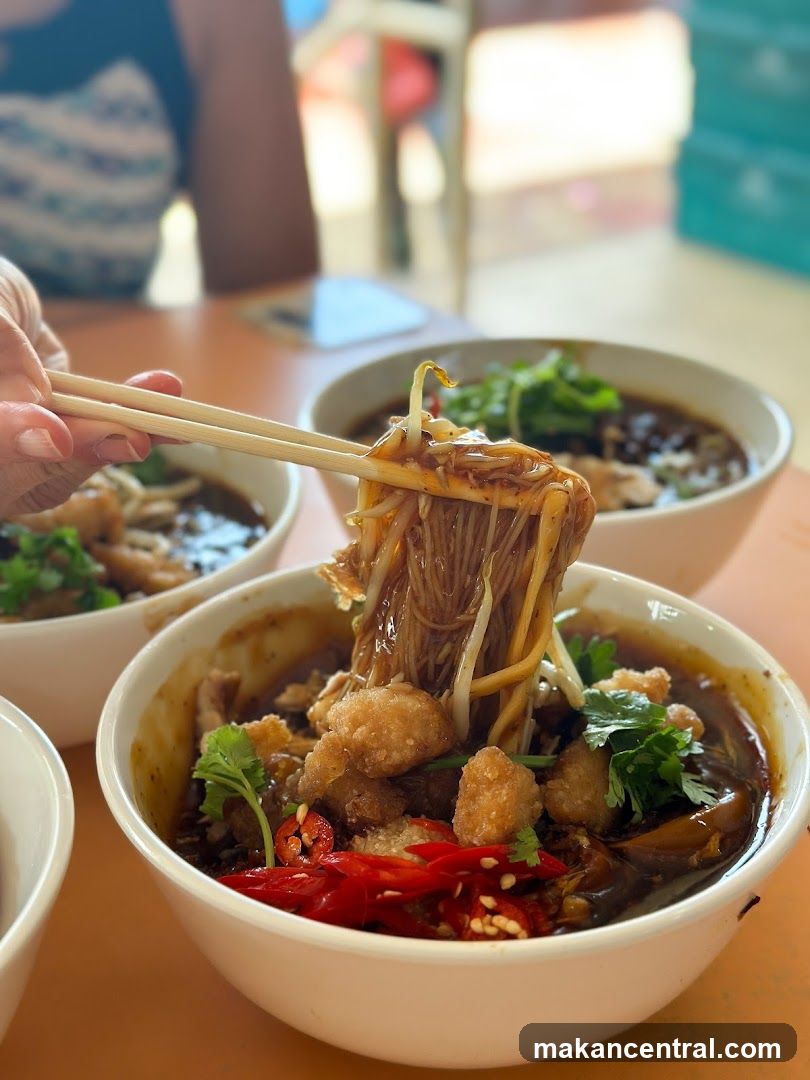 Noodles with Fried Fish and Chili