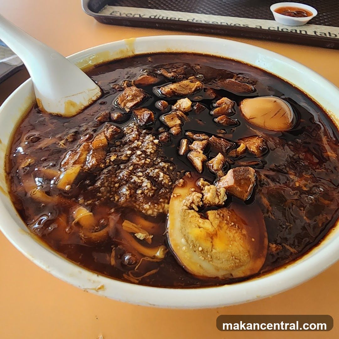 Braised Pork Noodles with Egg