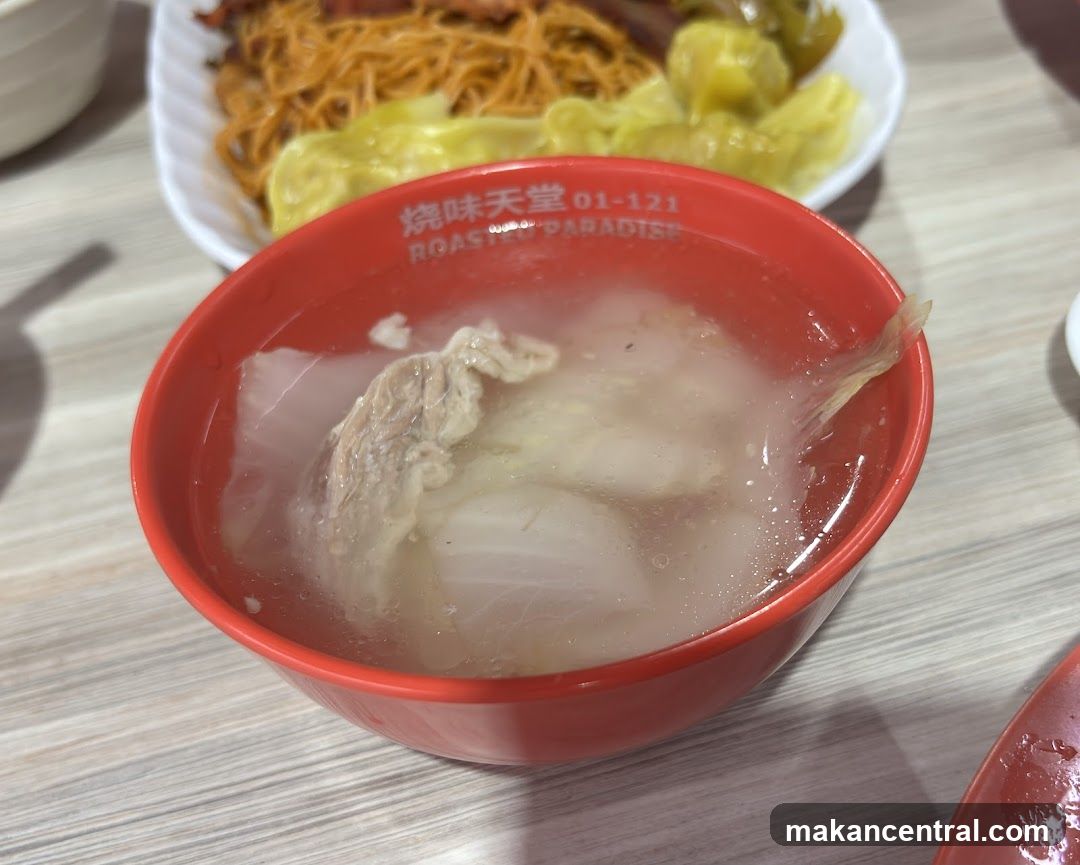 Soup with Meat and Cabbage