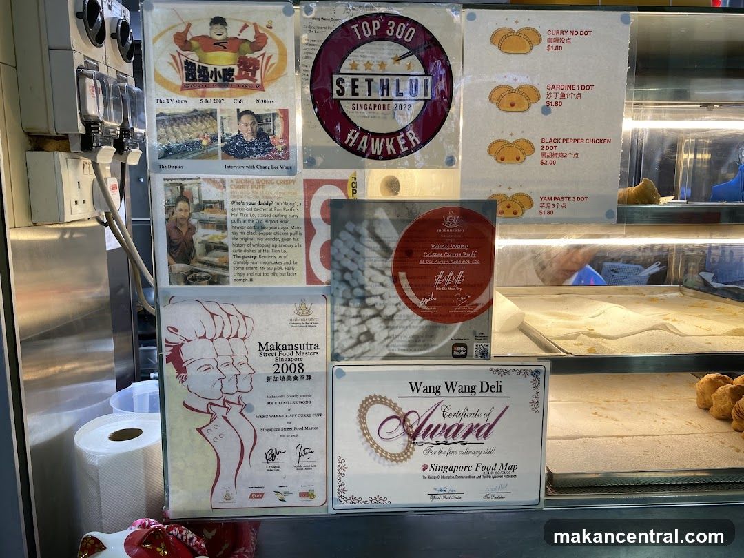 Food Stall Awards and Menu