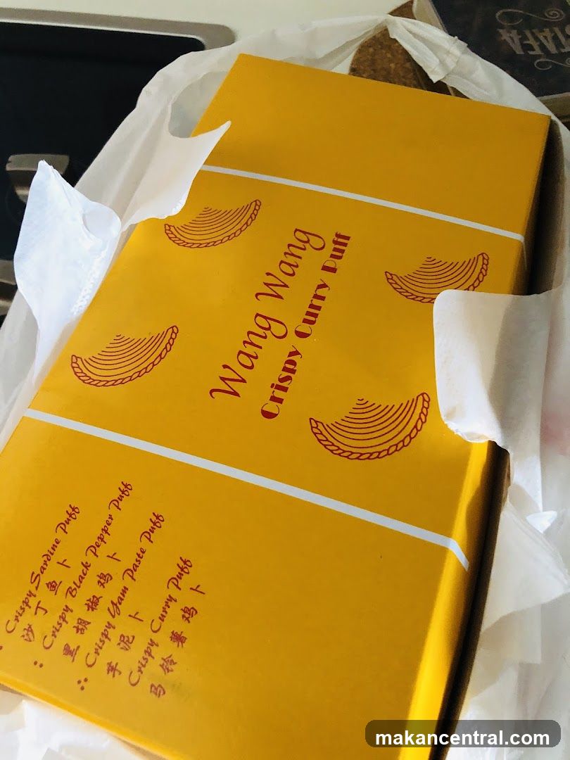 Wang Wang Crispy Curry Puff Box