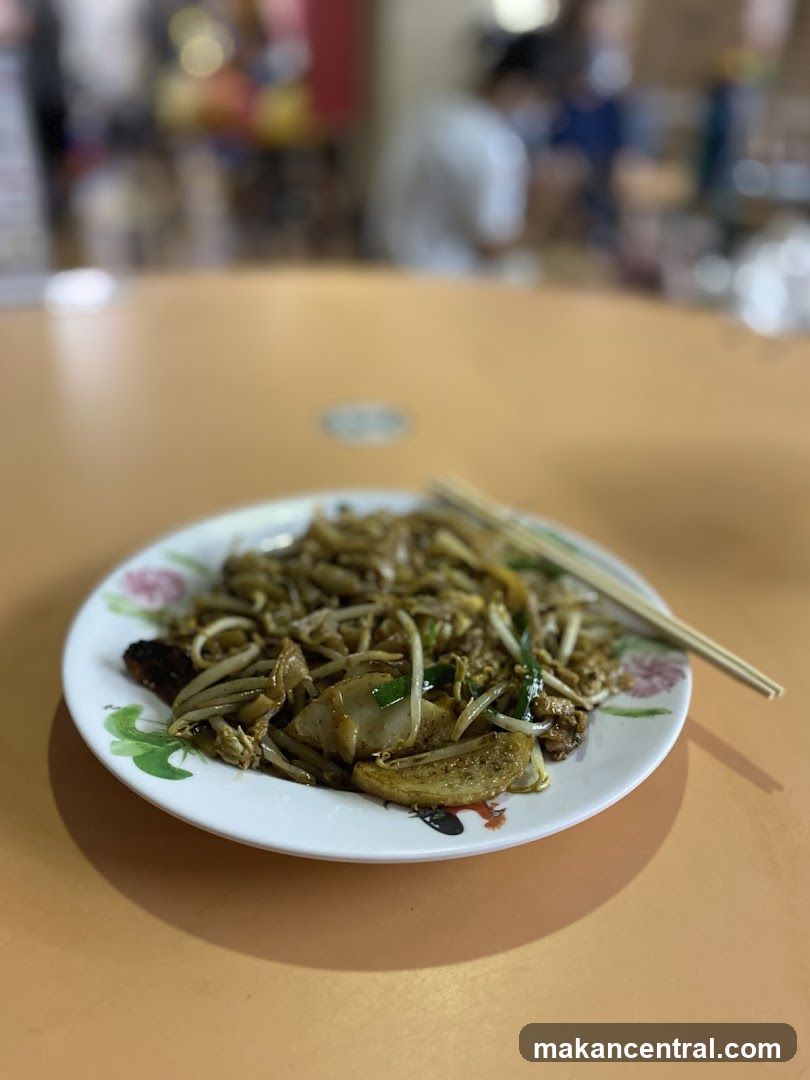 Plate of Noodles with Chopsticks