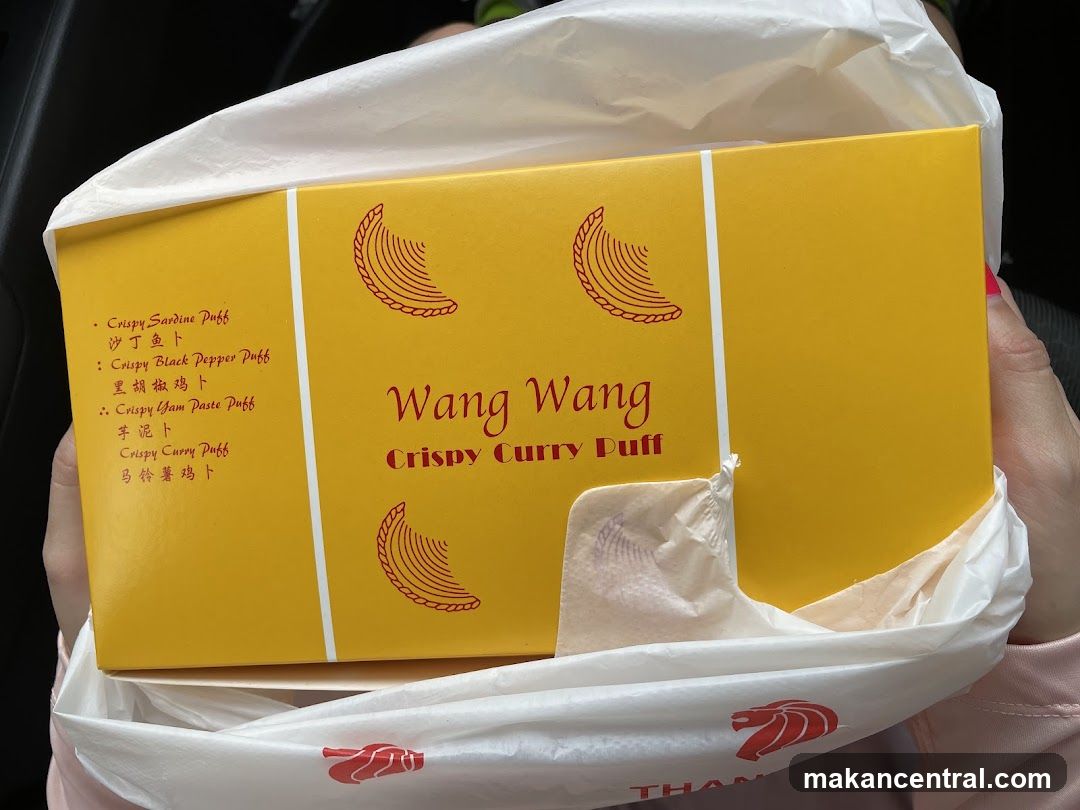 Wang Wang Crispy Curry Puff Box