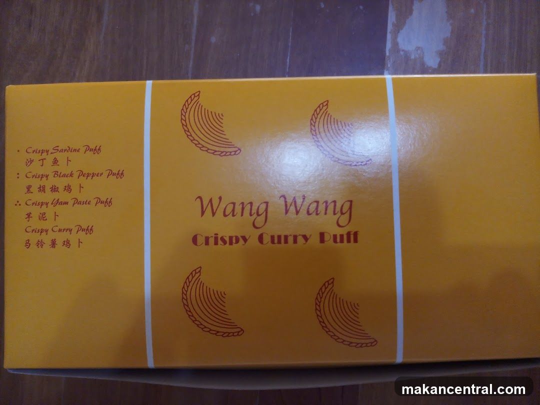 Wang Wang Crispy Curry Puff Box