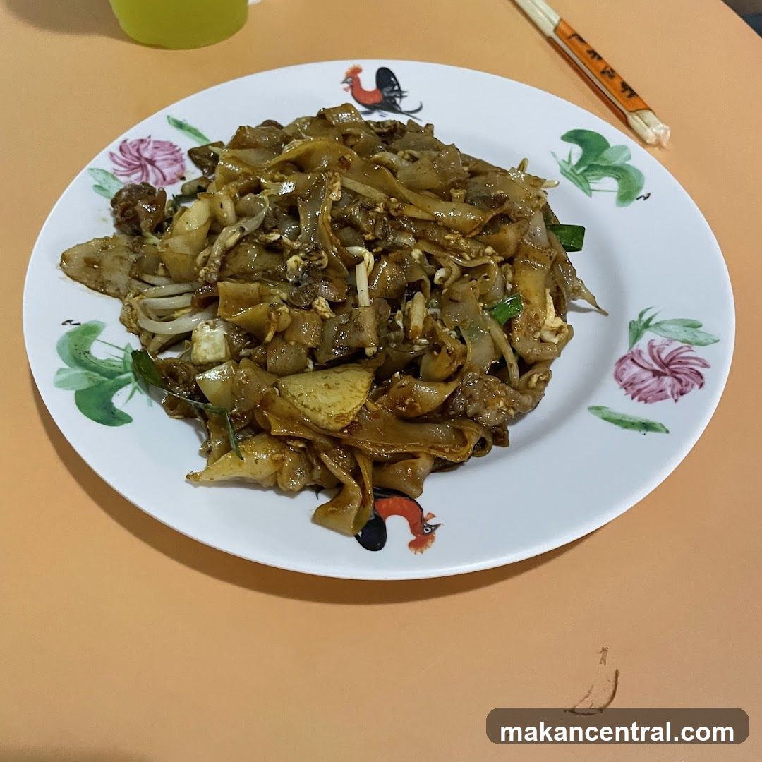 Plate of Char Kway Teow
