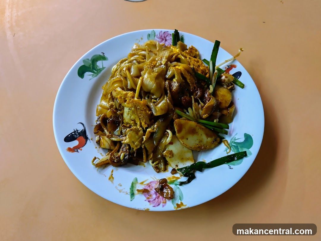 Plate of Stir-Fried Noodles