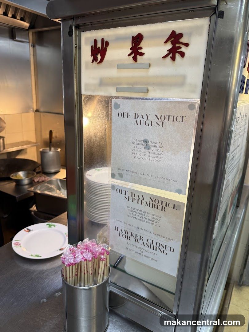 Hawker Stall Notices