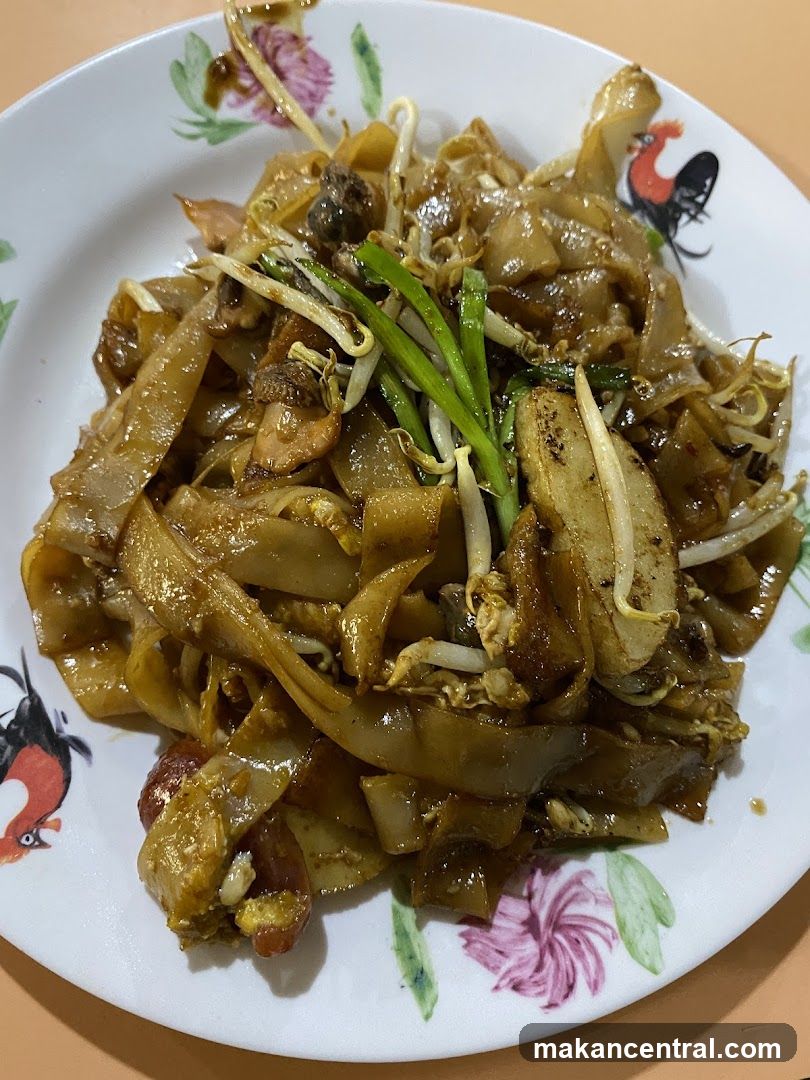 Plate of Stir-Fried Noodles