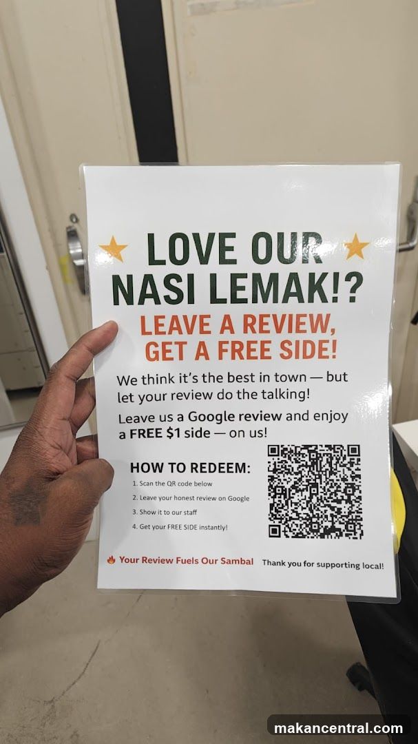 Leave a Review, Get a Free Side