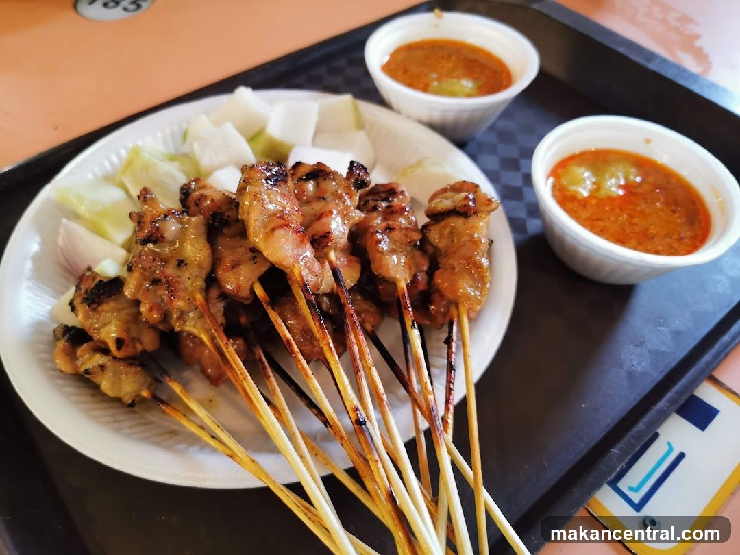 Satay Skewers with Peanut Sauce