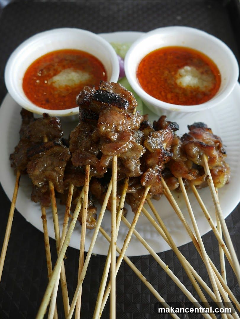 Satay Skewers with Peanut Sauce