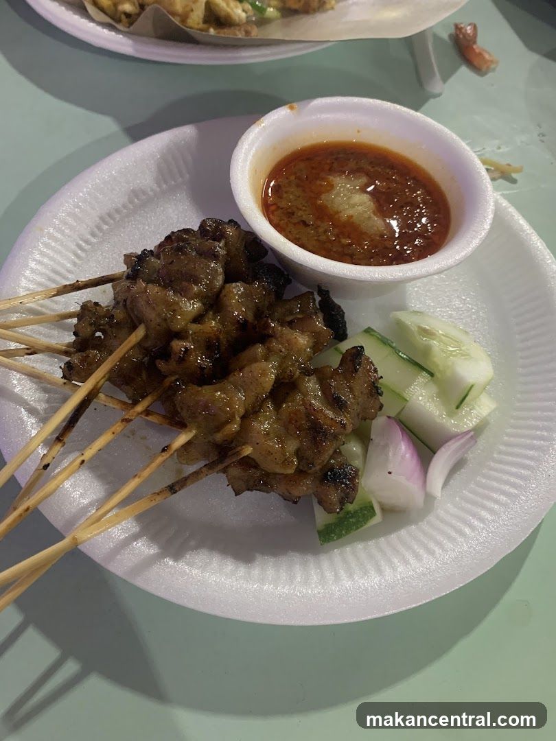 Satay Skewers with Peanut Sauce