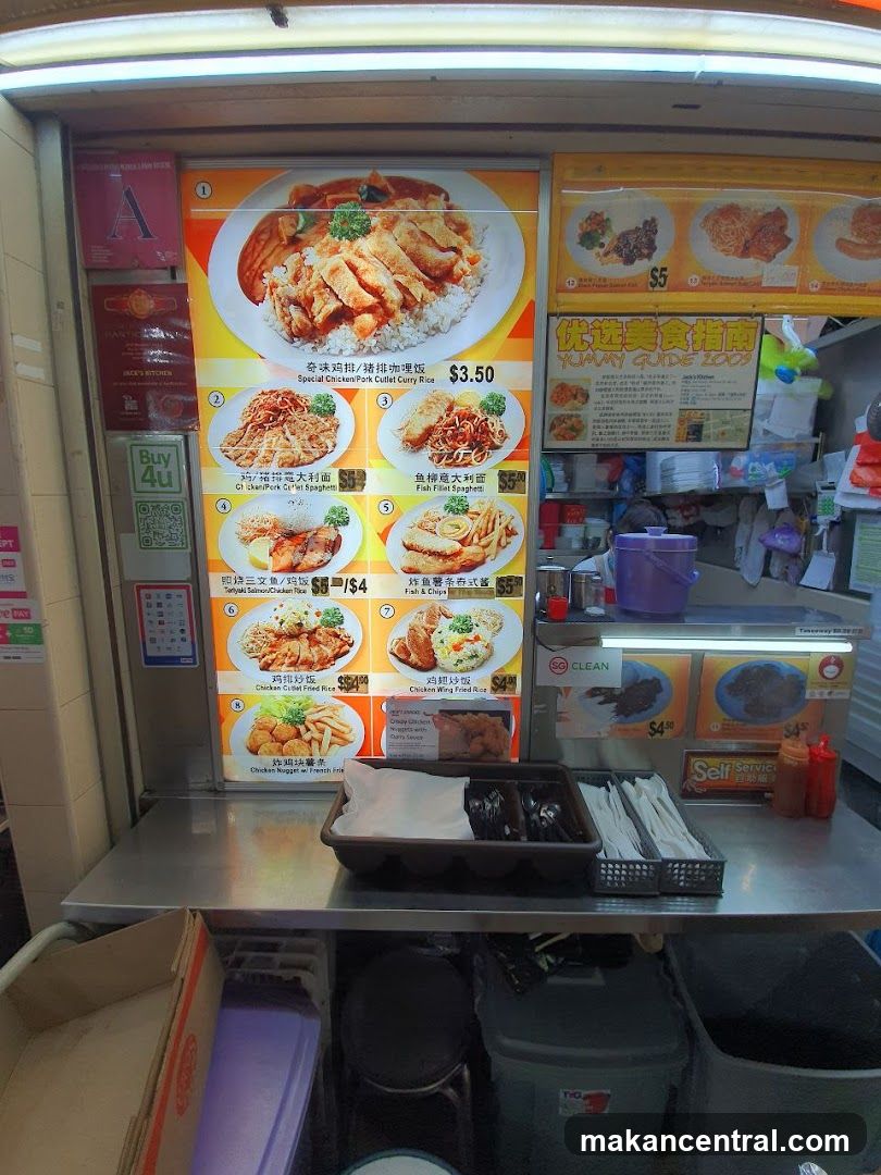 Food Stall Menu