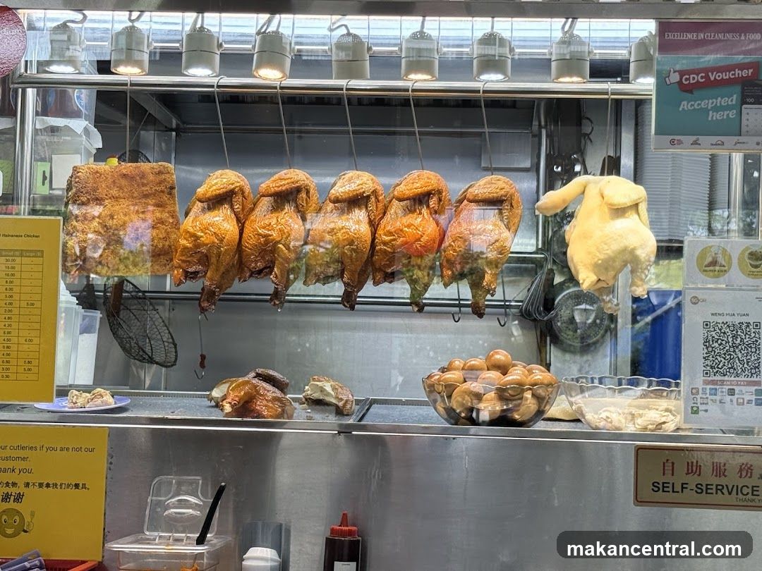 Hainanese Chicken Rice Stall
