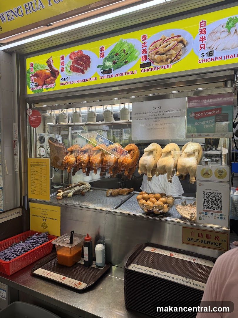 Hainanese Chicken Rice Stall