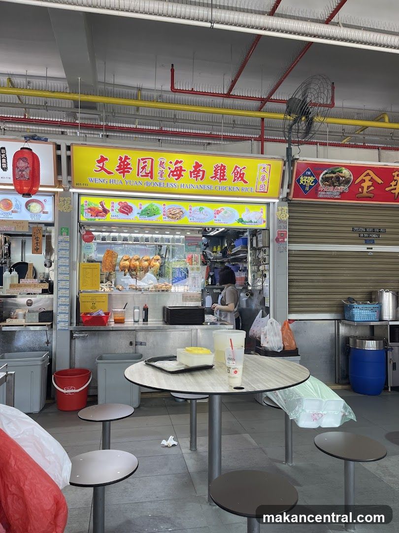 Weng Hua Yuan(Boneless) Hainanese Chicken Rice
