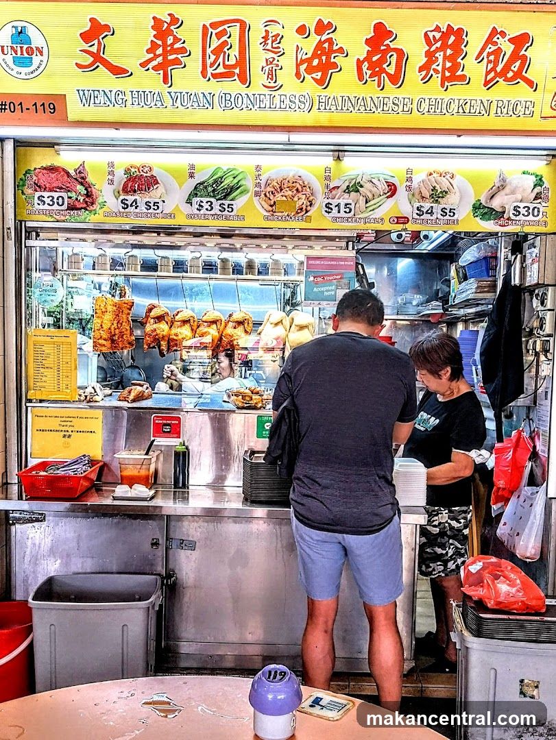 Weng Hua Yuan (Boneless) Hainanese Chicken Rice