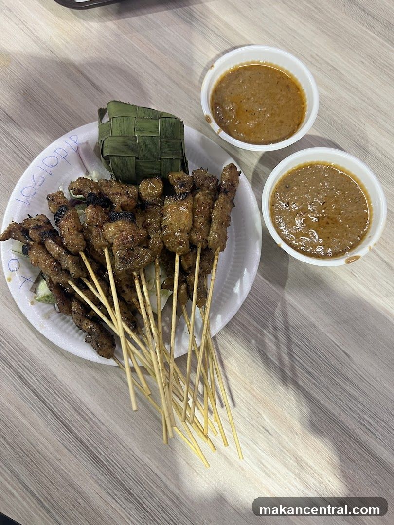 Satay Skewers with Peanut Sauce