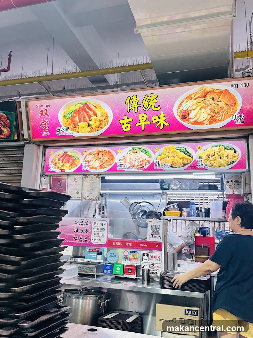 Food Stall Menu