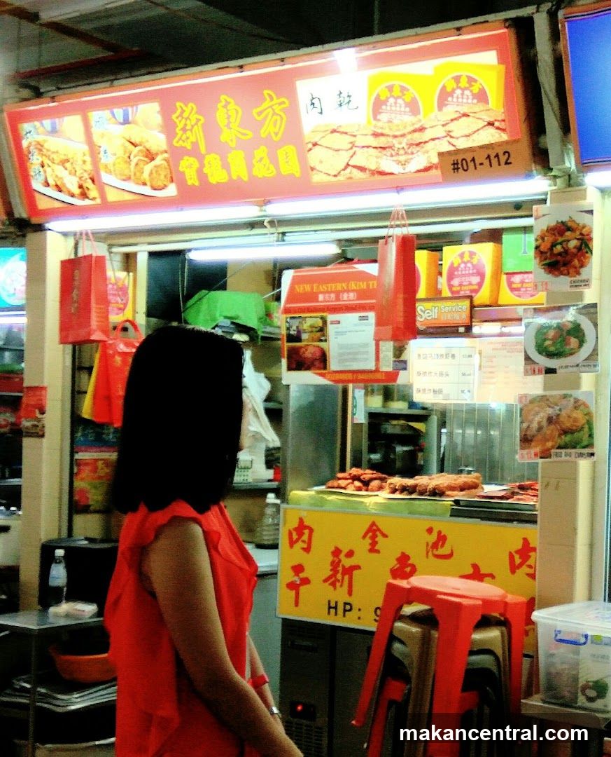 Food Stall with Menu and Food Display