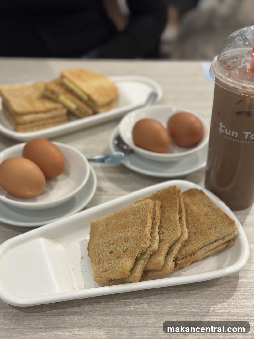 Toast and Eggs Breakfast