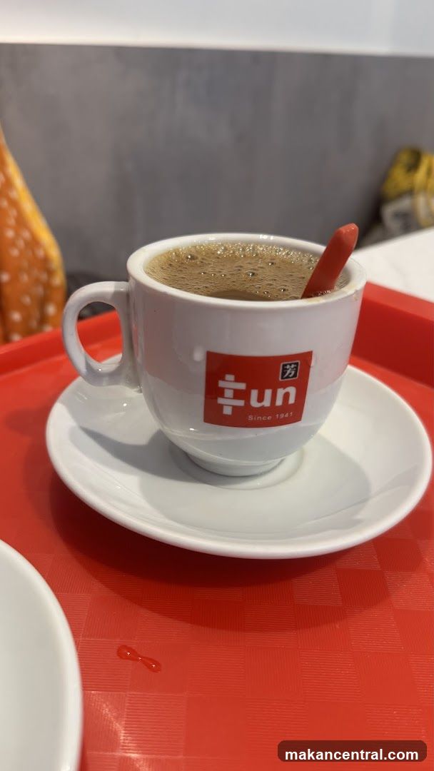 Coffee cup with logo
