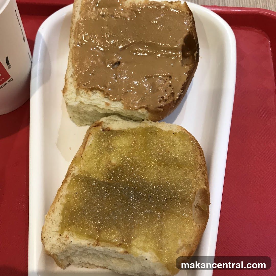 Toast with spreads