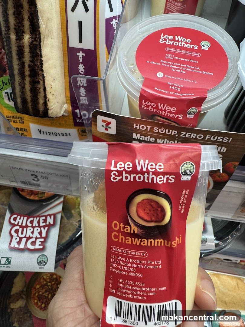 Lee Wee & Brothers Otah Chawanmushi