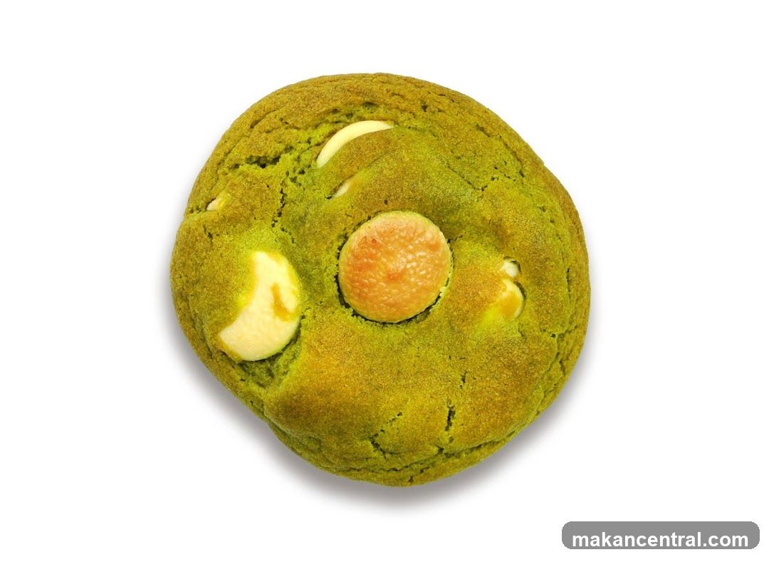 Matcha White Chocolate Chip Cookie