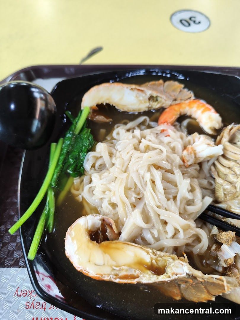Noodle Dish with Seafood