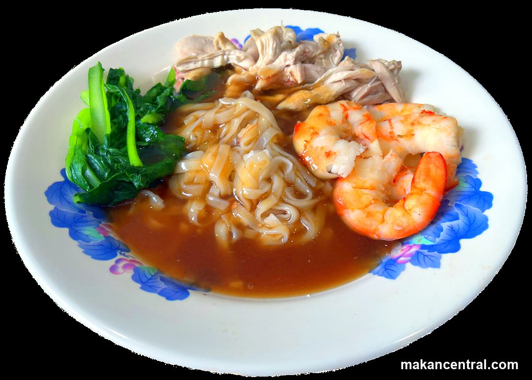 Noodles with Shrimp and Chicken