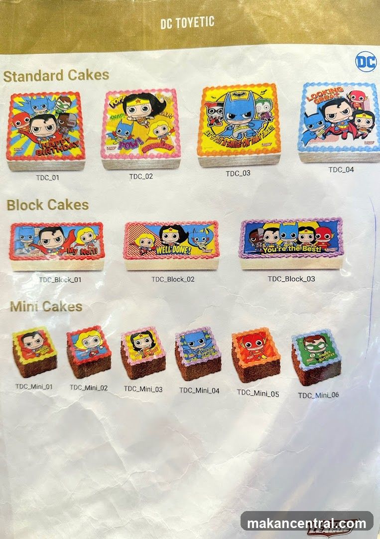 DC TOYETIC Cakes