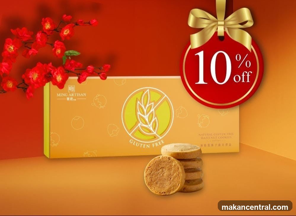 Gluten-Free Hazelnut Cookies Promotion