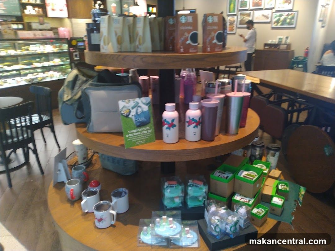 Starbucks Merchandise Display