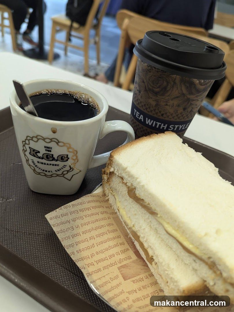 Coffee and Sandwich