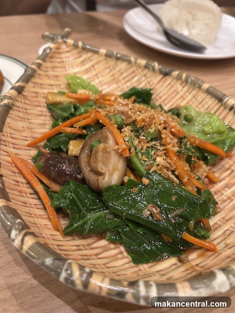 Stir-fried Vegetables with Mushrooms