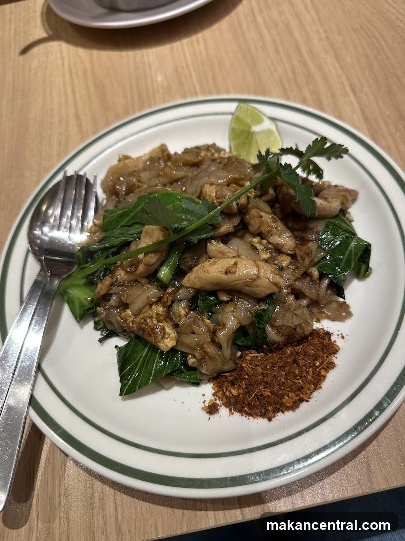 Noodles with Chicken and Greens